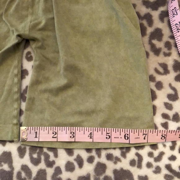 Free People Good Karma Ruched Shorts in Green Size XS/S - Picture 16 of 16